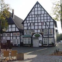 Fachwerk am Doktorplatz in Rheda