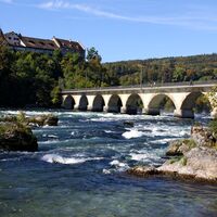Rheinbrücke/Rheinfallbrücke.
