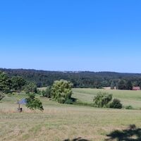 Blick nach Jägerwirth vom höchsten Punkt der Tour