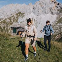 Wanderung bei der Erinnerungshütte