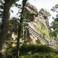 Treppe zur Hohen Lay