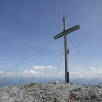 Gipfelkreuz am Tuxeck