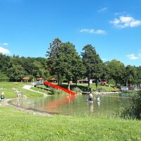 Kinderbadebereich im Seefreibad Illmensee