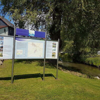 Schwalm-Radweg Infotafel