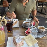 Kaffee und Kuchen der Hambrusch