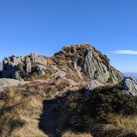 Der Gipfel des Monte Cavallaria