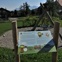 Spielplatz auf dem Themenweg Wurz und Zirp