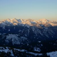 Bösensteingruppe im Morgenlicht