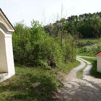 Aufstieg zur Wahlfahrtskirche Wetterkreuz