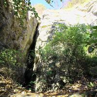 Eingang der Tannhäuserhöhle