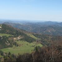 Blick zum Hochstaff von der Reisalm