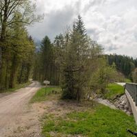 Abzweigung auf Schwarzsattel