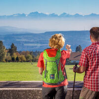 Alpensicht Wanderparkpaltz Wenni