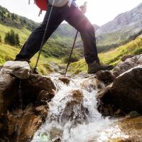 Wanderweg zur Totalphütte