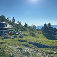 Die Astenau Alpe liegt etwa auf halber Strecke zum Ebner Joch.