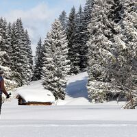 Unterwegs in der Schneeschuh-Arena Prättigau