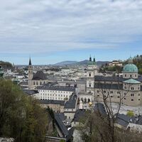 Blick auf den Salzburger Dom
