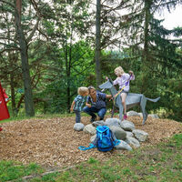 Rotkäppchen am Märchenpfad Hechingen