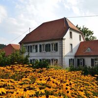 Garten im Jagdschloss Karlsbrunn