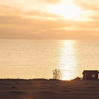 Die Sonnenuntergänge in Kalajoki sind beeindruckend anzusehen.
