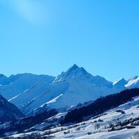 Blick in Richtung Lumbrein