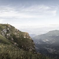 An der Gipfel von Monte Casale