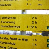 Hinweistafel Dreimühlenweg_Vorau_Oststeiermark