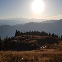 Herbstlicher Panoramablick vom Ahornstein