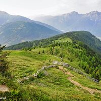 Welch ein wunderbarer Ausblick auf die Lienzer Dolomiten und das Mölltal.
