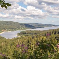 Blick auf Schluchsee-Aha