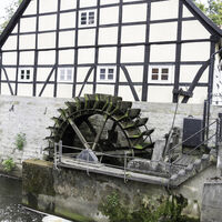 Mühlrad Schloss Rheda