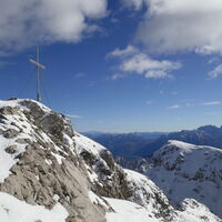 ...zum Gipfel der Großen Sandspitze