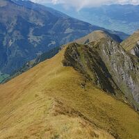 Abstieg zur Heubergscharte