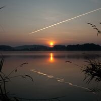 Sonnenaufgang am Drachensee