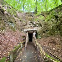Stolleneingang zum Arensberg Vulkan