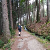 Am Bach entlang zur Ringwarte, Hartbergerland in der Oststeiermark
