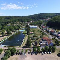 Luftaufnahme Freibad Thal