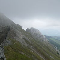 der Nebel lichtet sich etwas