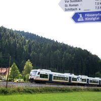 Die Ortenau-S-Bahn fährt im Stundentakt zwischen Offenburg und Freudenstadt