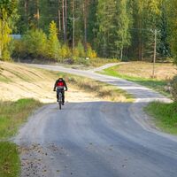 1,5 km Straßenabschnitt