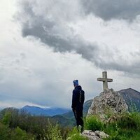 Auf dem Berg Oussa