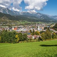 Blick vom Oberen Talbachweg nach Schladming