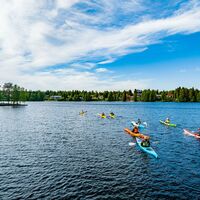 Anlegestelle für Paddeln in Kesäniemi, Kajaani