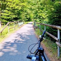 Auf dem Ulmtalradweg