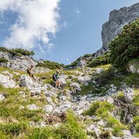 Scheffau_Abstieg Tuxeck_Wilder Kaiser