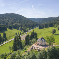 "Alte Försterei" Wildenthal - Blickrichtung Süden zum Kamm