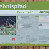 Informationstafel zum Erlebnispfad
