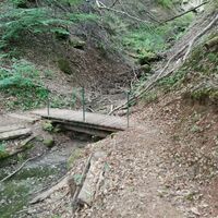 Brücke bei der Klingenklamm