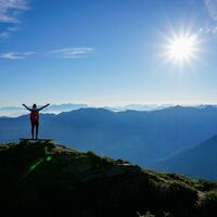 Glücksmomente am Wiedersbergerhorn in Alpbach