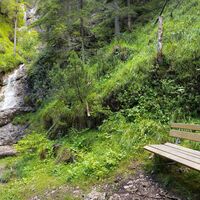 Rastplatz am Wasserfall